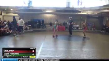 87 lbs 2nd Wrestleback (8 Team) - Jack Baker, California vs Aidan McMurtry, Missouri Red