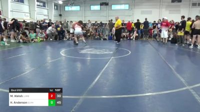 285 lbs Pools - Michael Welsh, Lumberyard (NY) vs Hunter Anderson, Olympia National