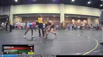155 lbs Round 2 (4 Team) - Ta`Niya Roberts, Modern Warriors vs Xander Hill, NCWAY
