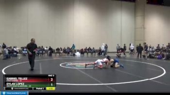 109 lbs Semis & 3rd Wb (16 Team) - Gabriel Tellez, Eagle Empire vs Dylan Lopez, South Dade Gladiators