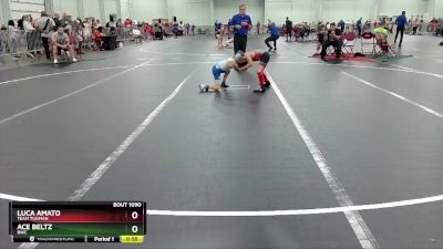 60 lbs Cons. Round 2 - Ace Beltz, BWC vs Luca Amato, Team Tugman