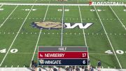 Replay: Newberry vs Wingate | Nov 5 @ 1 PM