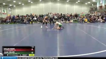 120 lbs Round 3 (6 Team) - Dylan Frink, Wyoming Brown vs Zane Miller, South Dakota Lightning