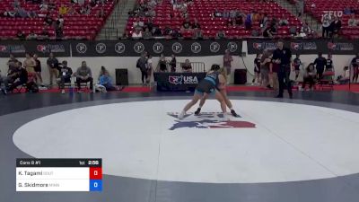 55 kg Cons 8 #1 - Kyara Tagami, Southern Oregon RTC vs Gabrielle Skidmore, Minnesota Gold / Storm