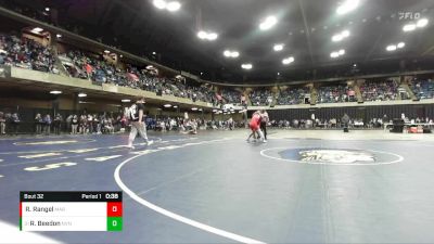 106 lbs Champ. Round 1 - Ryan Beedon, Naperville North vs Roberto Rangel, Marist