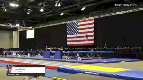 Luca Vitale - Tumbling, Flip Factory - 2021 USA Gymnastics Championships