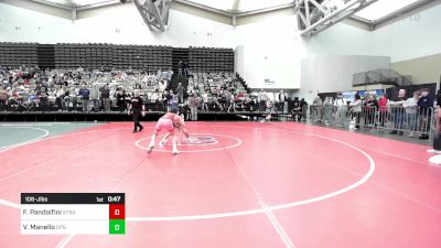 106-J lbs Round Of 16 - Franco Pandolfini, Stray Dawgs vs Vincenzo Manello, GPS Wrestling Club