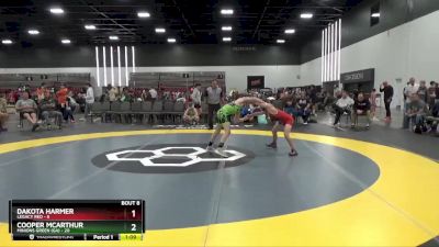 90 lbs Semis & 1st Wrestleback (8 Team) - Cooper Mcarthur, Minions Green (GA) vs Dakota Harmer, Legacy Red