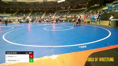 101 lbs Consi Of 16 #2 - Joseph Austin, The Glasgow Wrestling Academy vs Jacob Rodriguez, Iron Eagles Fresno Ca