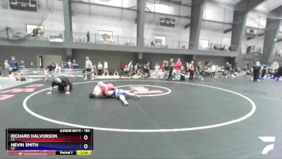 150 lbs Cons. Semi - Richard Halvorson, CA vs Nevin Smith, CO