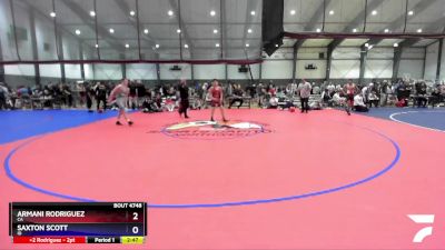 120 lbs Semifinal - Armani Rodriguez, CA vs Saxton Scott, ID