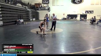 120 lbs Placement Matches (8 Team) - Aiden Morris, Mortimer Jordan HS vs Trent Ledlow, Pell City