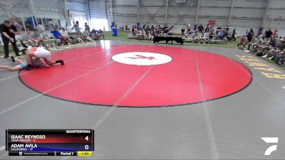 182 lbs Quarters & 1st Wb (16 Team) - Isaac Reynoso, Team Oregon vs Adam Avila, California