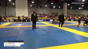 Lee D. Rosenfield vs Bryce Edward Harley 2021 American National IBJJF Jiu-Jitsu Championship