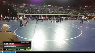 86 lbs Champ. Round 1 - Slade Risher, Moyer Elite Wrestling vs Brody Andrews, Iowa