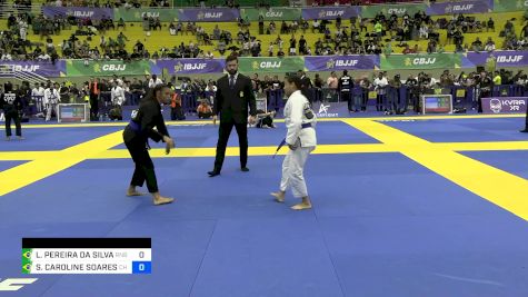 LUMA PEREIRA DA SILVA vs SAYLA CAROLINE SOARES VITOR 2024 Brasileiro Jiu-Jitsu IBJJF