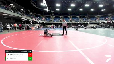 113 lbs Cons. Round 4 - Trentin Odachowski, Fremd vs Michael Olson, Sycamore