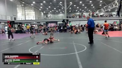 52 lbs Round 6 (8 Team) - Easton Wilson, 84 Athletes vs Jack Sanders, Mat Assassins