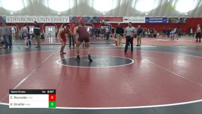 197 lbs Semifinal - Dylan Reynolds, Edinboro vs Rylee Streifel, Minnesota