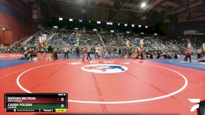 4A-113 lbs Cons. Round 2 - Caden Polson, Laramie vs Nathan Beltran, Rock Springs