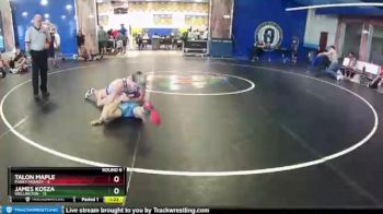 132 lbs Round 6 (8 Team) - Talon Maple, Funky Monkey vs James Kosza, Wellington