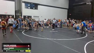 64 lbs Semifinal - Dalton Jackson, Eastside Youth Wrestling vs Micah Owens, Legacy Elite