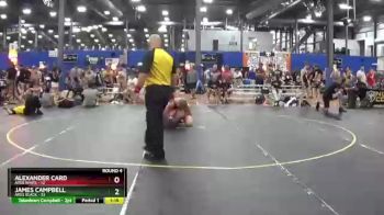 195 lbs Round 4 (6 Team) - Cameron Hodyna, ARES Black vs Alexander Card, ARES White