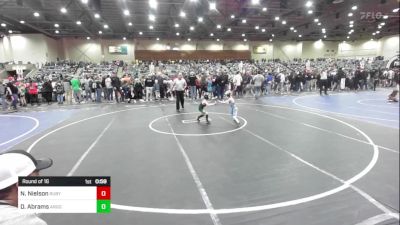 43 lbs Round Of 16 - Neo Nielson, Ruby Mountain WC vs Deacon Abrams, Argonaut Jr Mustangs