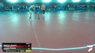 150 lbs Round 1 (6 Team) - Bartlet Athlete, Glenbrook South 2 vs Kayden Thomas, Olympia