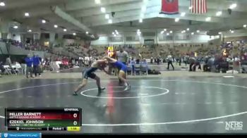 195 lbs Semis (4 Team) - Miller Barnett, Battle Ground Academy vs Ezekiel Johnson, Lakeway Christian Academy