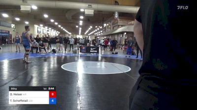 86 kg Cons 32 #2 - Owen Heiser, Air Force Regional Training Center vs Toby Schoffstall, Lexington Wrestling Club