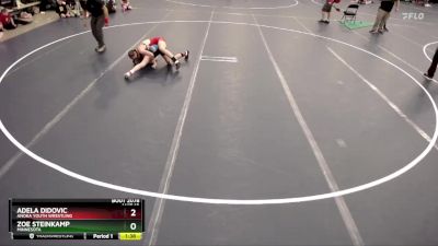 Quarterfinal - Zoe Steinkamp, Minnesota vs Adela Didovic, Anoka Youth Wrestling