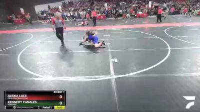 120++ Round 1 - Kennedy Canales, Portage vs Alexia Luce, Peshtigo Bulldogs