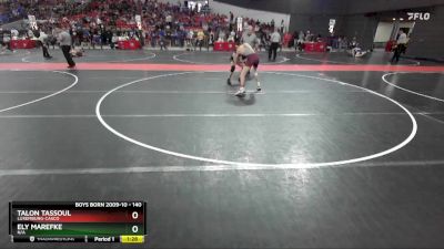 140 lbs Cons. Round 4 - Talon Tassoul, Luxemburg-Casco vs Ely Marefke, N/A