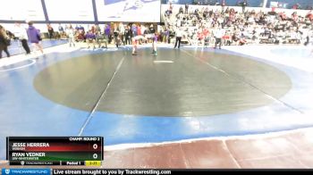 165 lbs Champ. Round 2 - Ryan Vedner, UW-Whitewater vs Jesse Herrera, Wabash