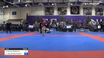 Suraj Kumar Budhram vs Lucas Dos Santos Pinheiro 2019 Pan IBJJF Jiu-Jitsu No-Gi Championship