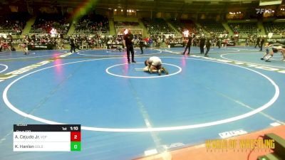 120 lbs Final - Angel Cejudo Jr., Valiant Prep vs Kayden Hanlon, GOLDRUSH Academy