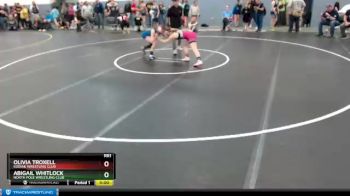 122 lbs Rr1 - Olivia Troxell, KODIAK WRESTLING CLUB vs Abigail Whitlock, NORTH POLE WRESTLING CLUB