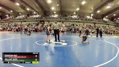 90 lbs Semifinal - William Alex, Camdenton Wrestling Club-AA vs Stanton Hilt, Team Central Wrestling Club-AAA