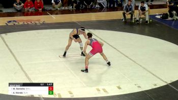 160 f, Mason Reiniche, Baylor School vs Andrew Merola, Blair Academy