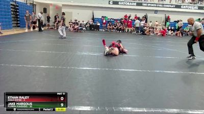 92 lbs Round 3 (6 Team) - Jake Margolis, Florida Punishers vs Ethan Raley, Eagle Empire