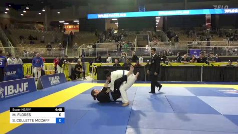 MARITZA FLORES vs STEPHANIE COLLETTE MCCAFFREY 2024 Pan Jiu Jitsu IBJJF Championship