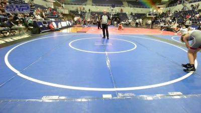 85 lbs 3rd Place - Landon Villines, Weatherford Youth Wrestling vs Joe Hinz, Weatherford Youth Wrestling