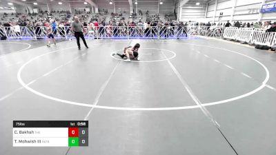 75 lbs Rr Rnd 2 - Cody Bakhsh, The Wrestling Mill vs Tony Mohwish III, Patriot USA Wrestling Club