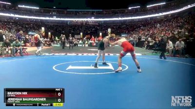 157-2A Cons. Round 2 - Jeremiah Baumgardner, Monte Vista vs Brayden Nix, La Veta