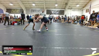 138 lbs Round 3 (6 Team) - Aiden Baum, Doughboy vs Trevor Rivard, Team Alien