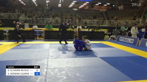 GIOVANAH OLIVEIRA DA SILVA vs SABRINA MORENO LOURENÇO 2024 Pan Jiu Jitsu IBJJF Championship