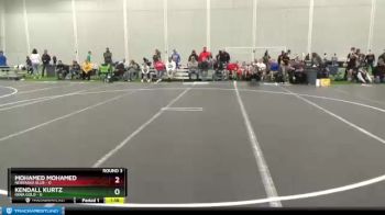 98 lbs Round 3 (4 Team) - Mohamed Mohamed, Nebraska Blue vs Kendall Kurtz, Iowa Gold