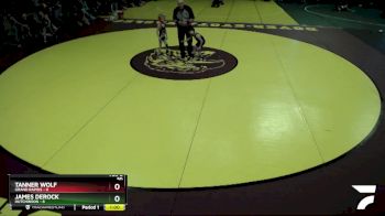 50 lbs Placement (4 Team) - James DeRock, Hutchinson vs Tanner Wolf, Grand Rapids