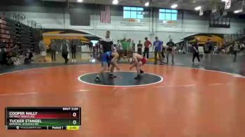 16U-3 lbs Rr1 - Cooper Nally, MO West Wrestling vs Tucker Stangel, Immortal Athletics WC